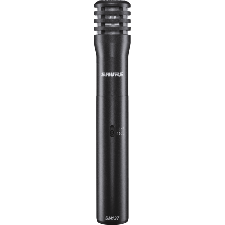 Micro Statique SHURE SM 137 - Macca Music