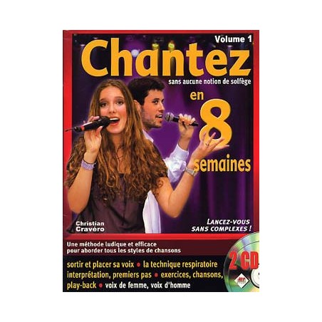 Librairie Musicale Chantez EN 8 Semaines - Macca Music