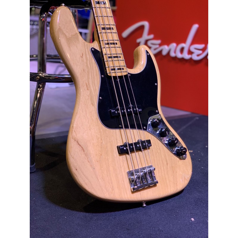 Basse Elecrtique Occasion FENDER American Deluxe Jazz Bass MN NAT - Macca Music