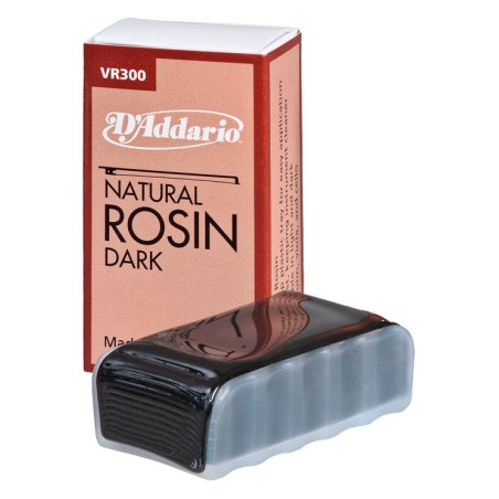 D'ADDARIO VR300 "NATURAL ROSIN" COLOPHANE SOMBRE - Macca Music -