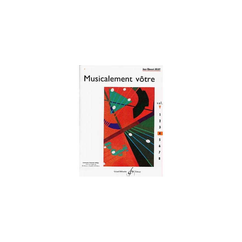 Librairie Musicale MUSICALEMENT VOTRE VOL4 - Macca Music