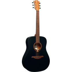 LAG T70D BLS FOLK BLACK SATIN