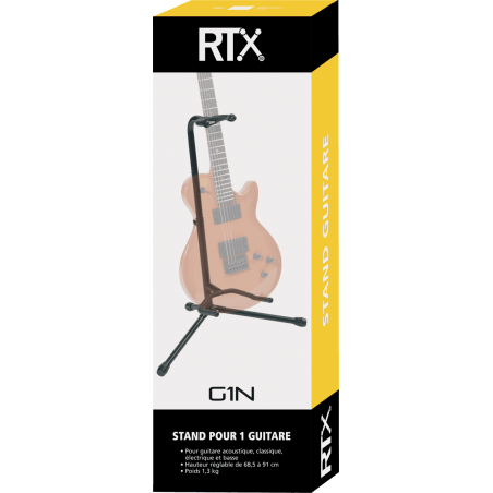 Support Pour Guitare Et Basse RTX G1N - Macca Music