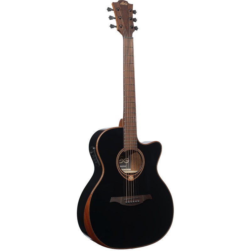 Guitare Electro-Acoustique LAG T118ABCE-BLK Edition Limitée - Macca Music