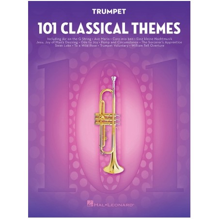 Librairie Musicale 101 CLASSICAL THEMES FOR TRUMPET - Macca Music