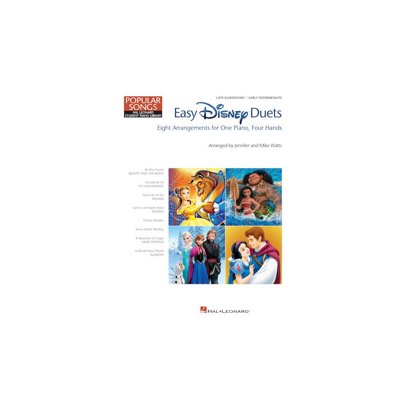 Librairie Musicale EASY DISNEY DUETS - Macca Music