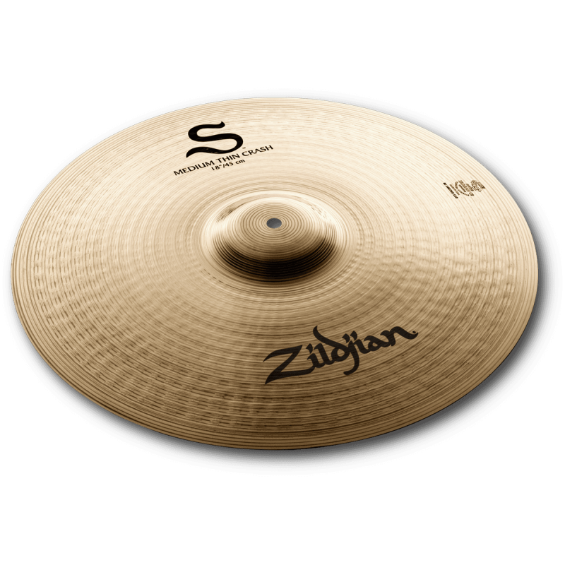 Cymbale Crash ZILDJIAN S Series Carsh 18" Medium Thin - Macca Music