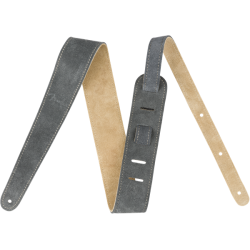 Sangle Pour Guitare Et Basse FENDER Strap GRY/TAN - Macca Music