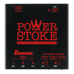 Alimentation Multiple Pour Pedalboard IBANEZ 6 sorties isolées pour effets de guitare - Macca Music