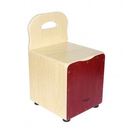 Cajon pour enfant STAG KID RED - Macca Music