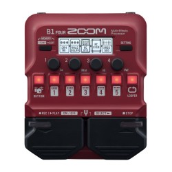 ZOOM B1 FOURMULTIEFFET BASSE