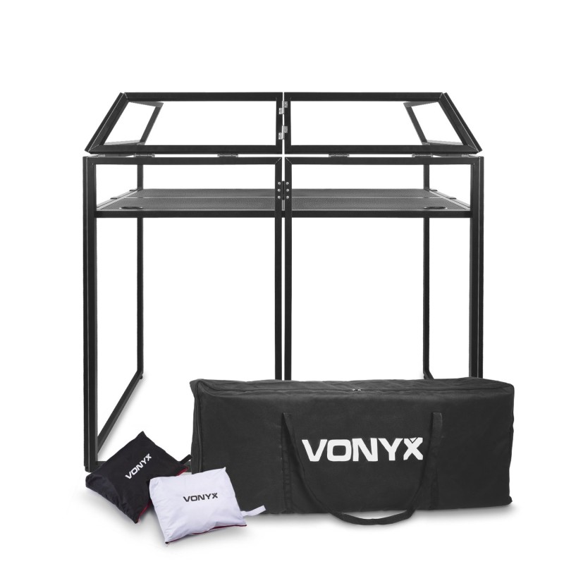 Stand DJ Vonyx Pupitre Avec Lycra - Macca Music Stand DJ Vonyx Pupitre Avec Lycra - Macca Music