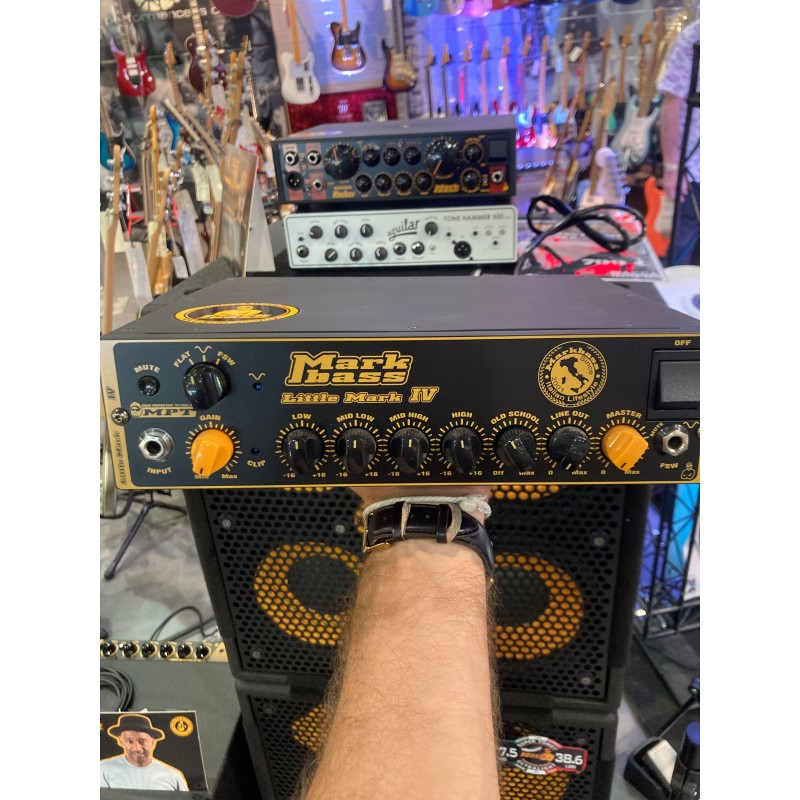 Tête D'ampli Occasion MARKBASS Little Mark IV - Macca Music Tête D'ampli Occasion MARKBASS Little Mark IV - Macca Music