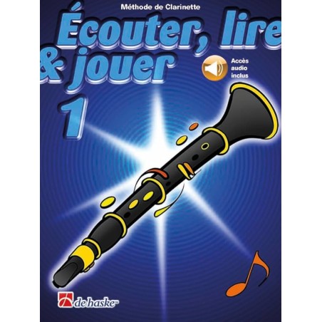 Librairie Musicale ECOUTER LIRE VOL 1 CLARINETTE - Macca Music