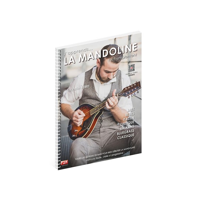 Librairie Musicale J'APPRENDS...LA MANDOLINE - Macca Music Librairie Musicale J'APPRENDS...LA MANDOLINE - Macca Music