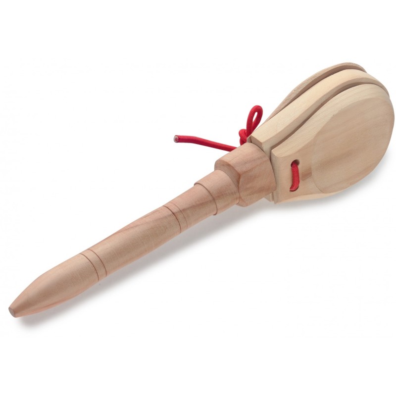 Castagnettes En Bois Avec Manche STAGG CAS-N - Macca Music