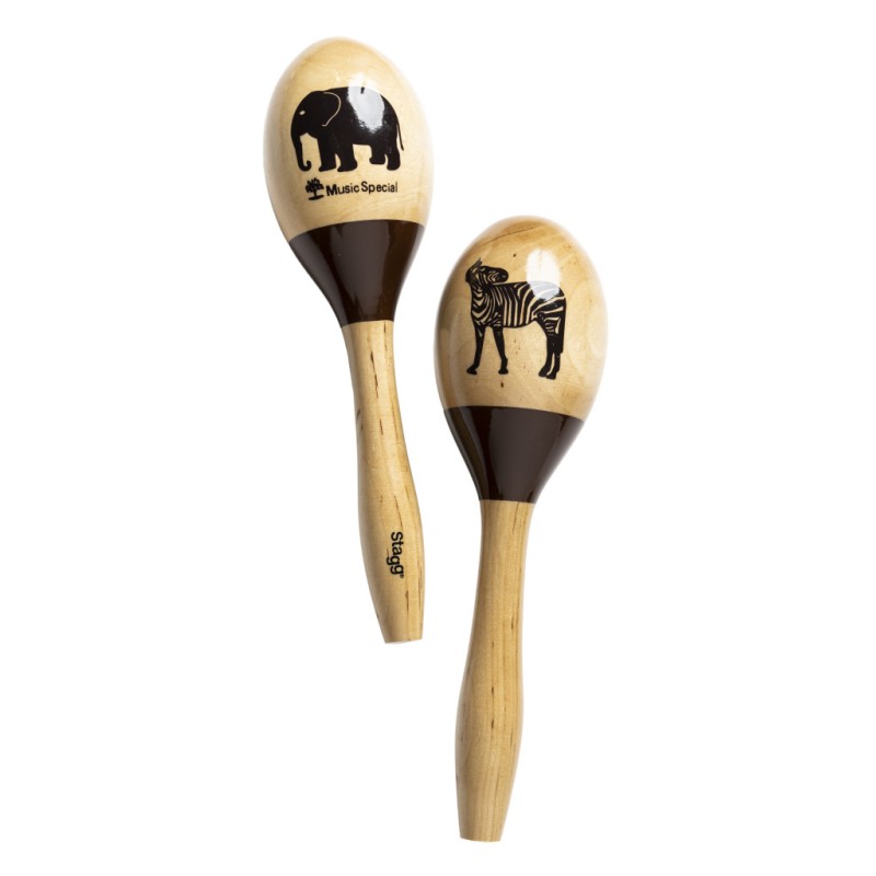 Paire De Maracas STAGG MRW-23 - Macca Music Paire De Maracas STAGG MRW-23 - Macca Music