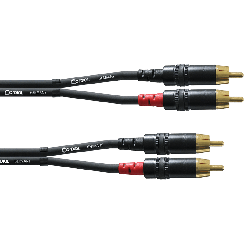 Câble RCA CORDIAL CFU1.5CC - Macca Music