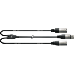 Câble XLR CORDIAL CFY0.3FMM - Macca Music