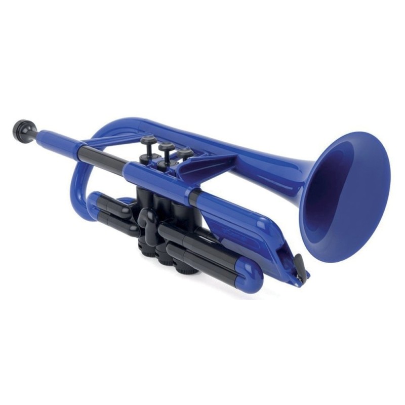 Cornet En Plastique PCORNET à piston bleu - Macca Music
