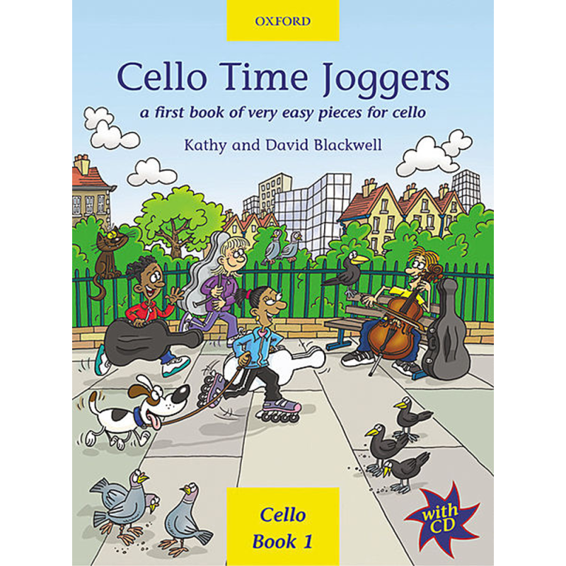 Librairie musicale Cello Time Joggers Vol1 - Macca Music Librairie musicale Cello Time Joggers Vol1 - Macca Music