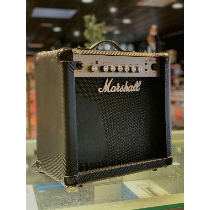 Ampli pour Guitare Electrique Occasion MARSHALL MG15CFR - Macca Music Ampli pour Guitare Electrique Occasion MARSHALL MG15CFR - Macca Music