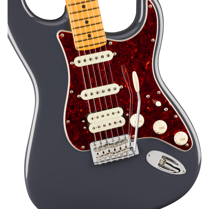 Guitare Electrique FENDER American Pro Classic Strat HSS MN FBLK - Macca Music Guitare Electrique FENDER American Pro Classic Strat HSS MN FBLK - Macca Music