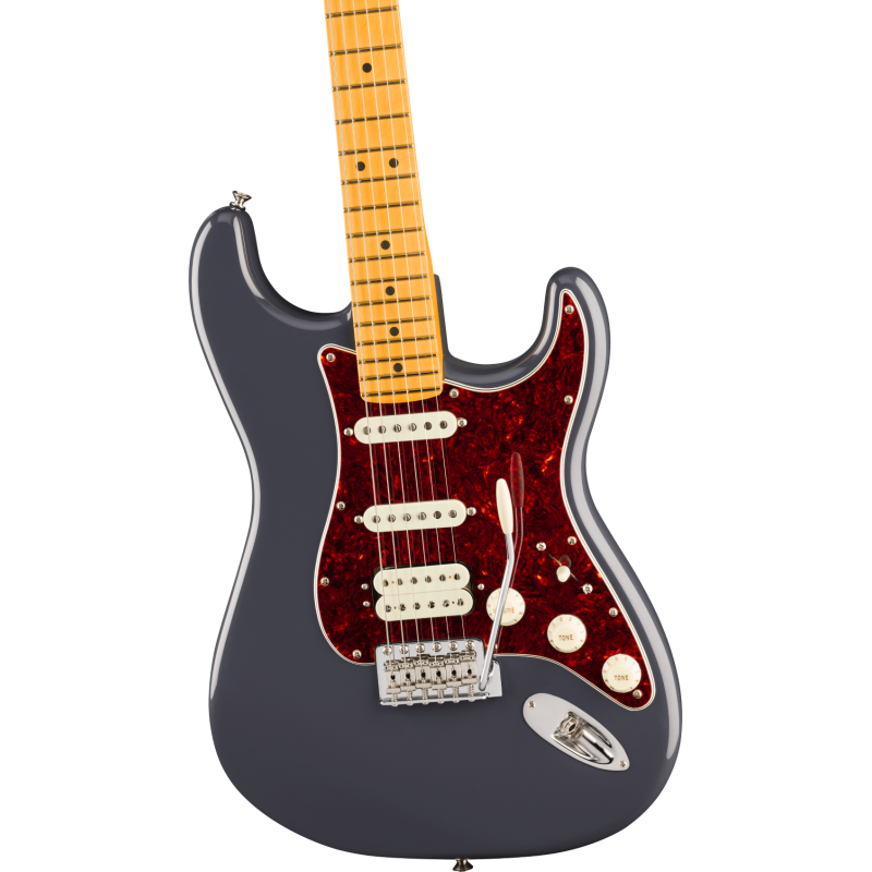 Guitare Electrique FENDER American Pro Classic Strat HSS MN FBLK - Macca Music Guitare Electrique FENDER American Pro Classic Strat HSS MN FBLK - Macca Music