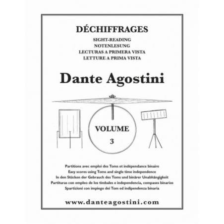 Librairie Musicale DANTE AGOSTINI PREPARATION AU DECHIFFRAGE VOL3 - Macca Music