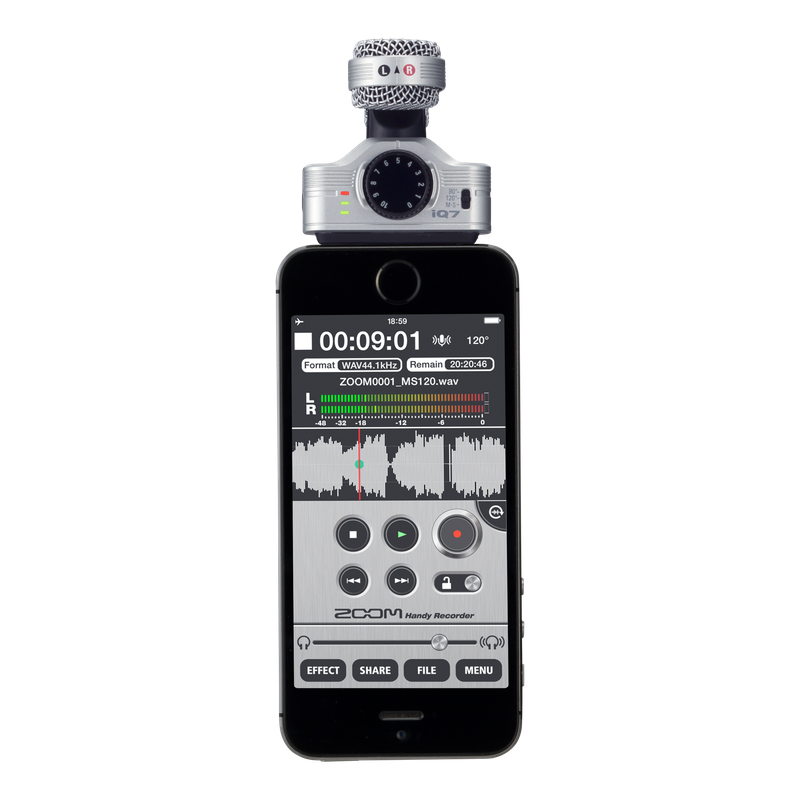 Micro pour téléphone ZOOM IQ7 - Macca Music Micro pour téléphone ZOOM IQ7 - Macca Music