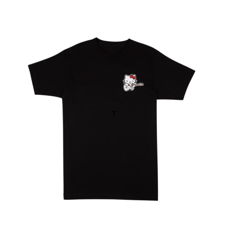 T-Shirt FENDER Hello Kitty Shirt KIT BLK M - Macca Music