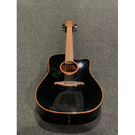 Guitare Electro-Acoustique Occasion LAG T100DCE BLK - Macca Music