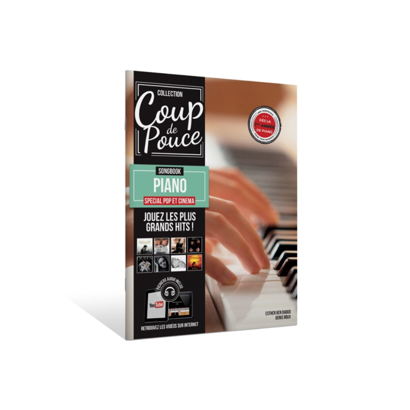 Librairie Musicale Coup De Pouce Songbook Piano Vol3 - Macca Music