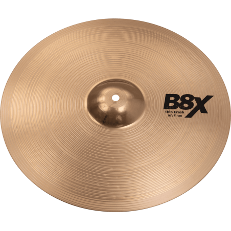 Cymbale SABIAN B8X 16" Thin Crash - Macca Music