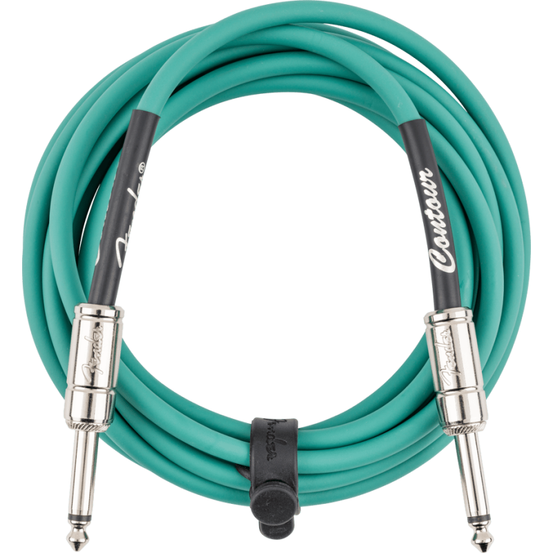 Câble Jack FENDER Sherwood Green 3M - Macca Music
