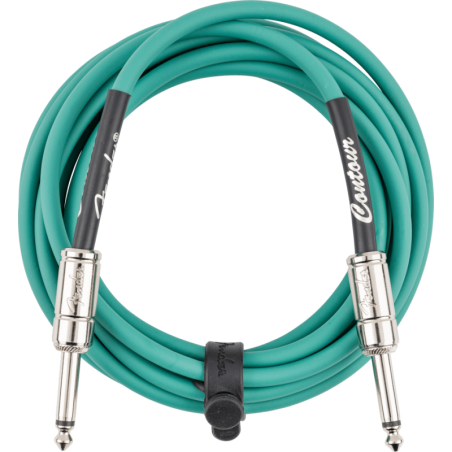Câble Jack FENDER Sherwood Green 3M - Macca Music