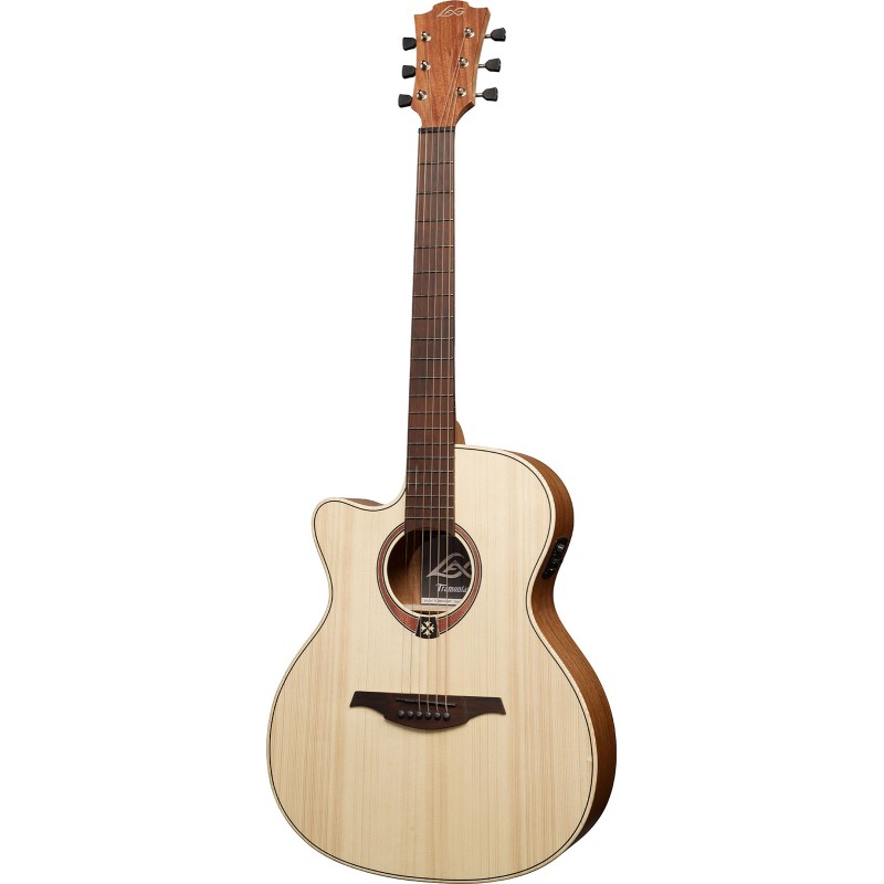 Guitare électro-acoustique gaucher LAG TL40ACE NAT - Macca Music