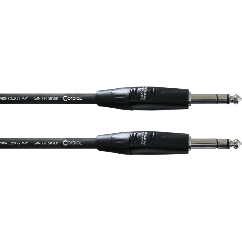 Cordial Jack Stéréo 6.35-Macca Music