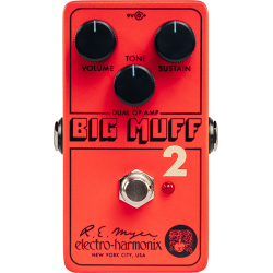 Pédale d'effet Fuzz ELECTRO HARMONIX NANO BIG MUFF PI 2 - Macca Music