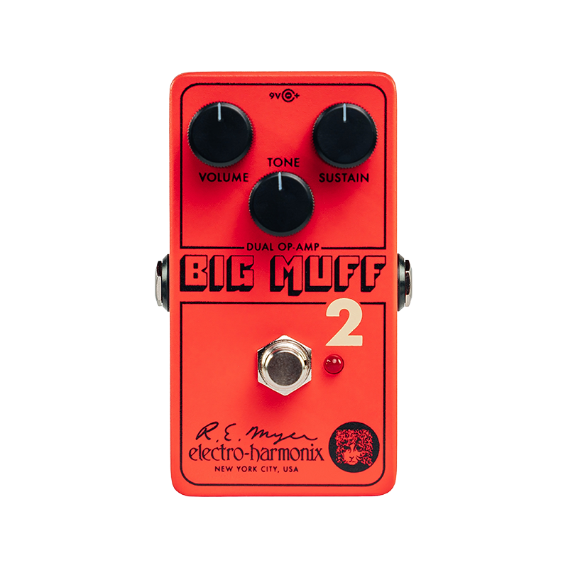 Pédale d'effet Fuzz ELECTRO HARMONIX NANO BIG MUFF PI 2 - Macca Music