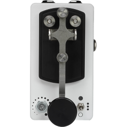 Pédale d'effet kill switch COPPERSOUND Telegraph V2 Alpine White - Macca Music