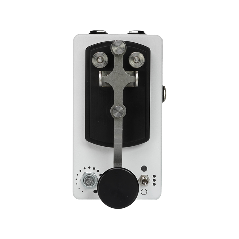 Pédale d'effet kill switch COPPERSOUND Telegraph V2 Alpine White - Macca Music