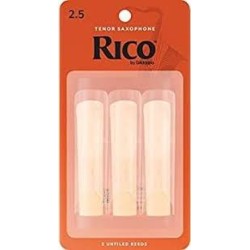 RICO 3 PACK TENOR SAX 2.5