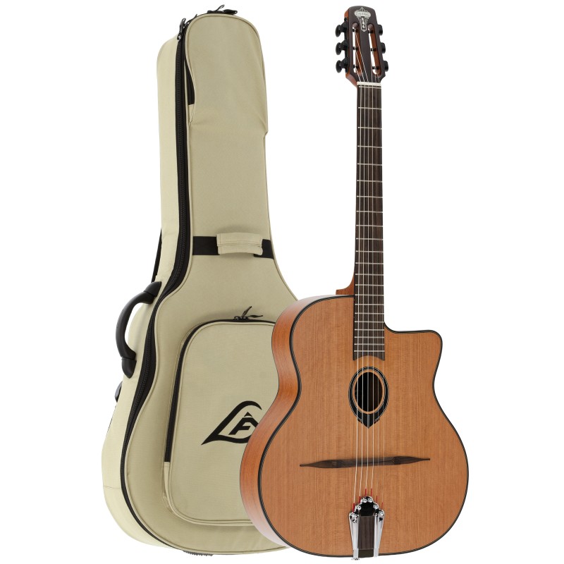 Guitare Jazz LAG SL100 Swing Cedar - Macca Music