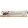 Flûte à bec soprano, doigté baroque, en érable STAGG REC3-BAR/WD - Macca Music