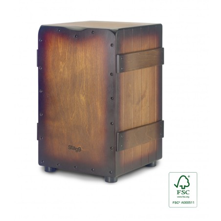Cajon STAGG CAJ CRATE SBB - Macca Music