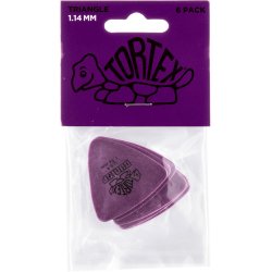 DUNLOP TORTEX PACK 6X 1.14MM