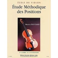ETUDE METHODIQUE DES POSITIONS VOL 4