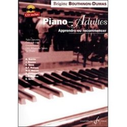 PIANO-ADULTES APPRENDRE OU RECOMMENCER