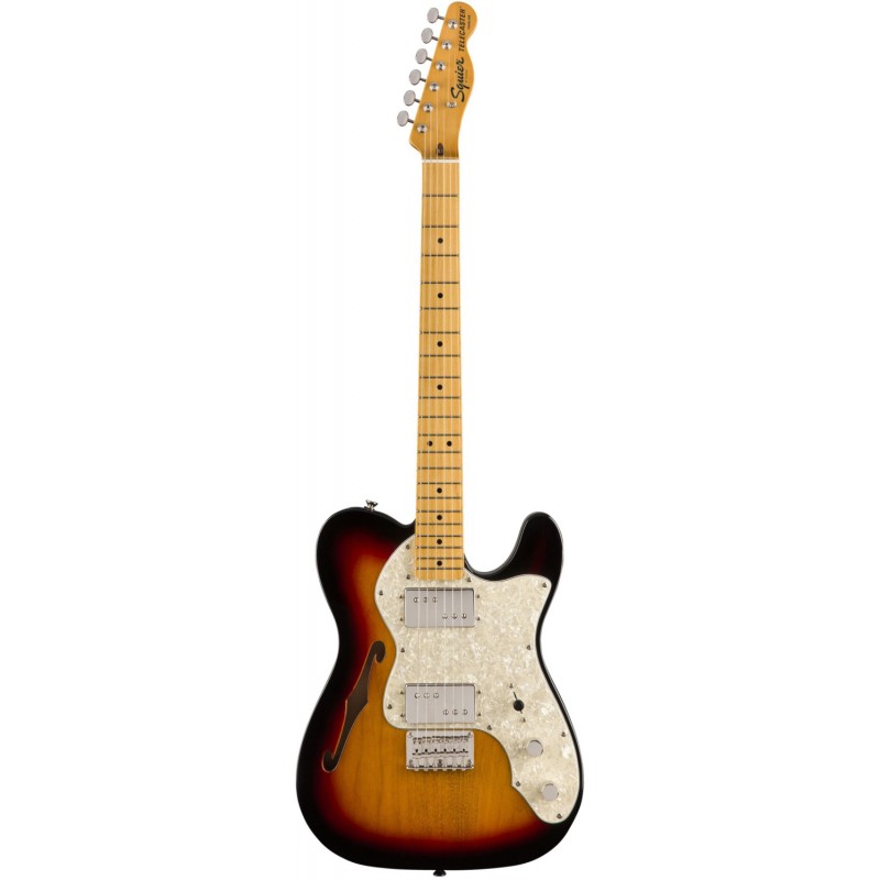 Guitare Electrique SQUIER Telecaster Classic Vibe '70s Thinline 3-Color SB - Macca Music